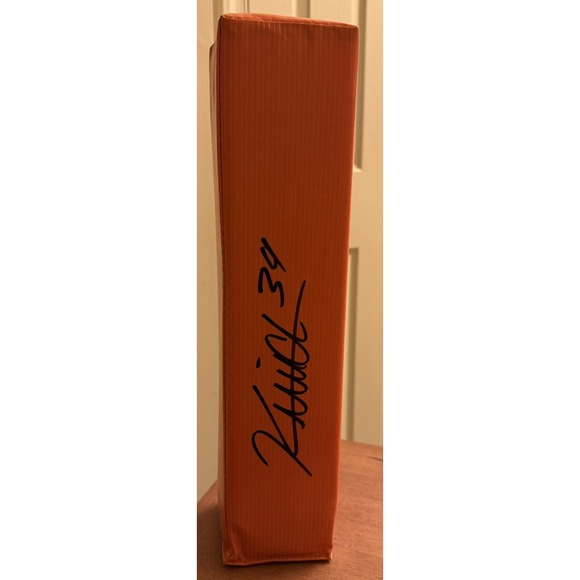 Baltimore Ravens KEATON MITCHELL SIGNED Pylon. Beckett‎ Authenticated. Rookie Yr